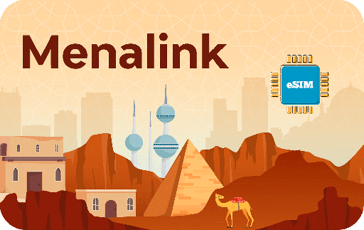 [menalink-15days-2gb] Middle East and North Africa 2 GB - 15 Days